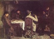 Gustave Courbet After Dinner at Ornans china oil painting artist